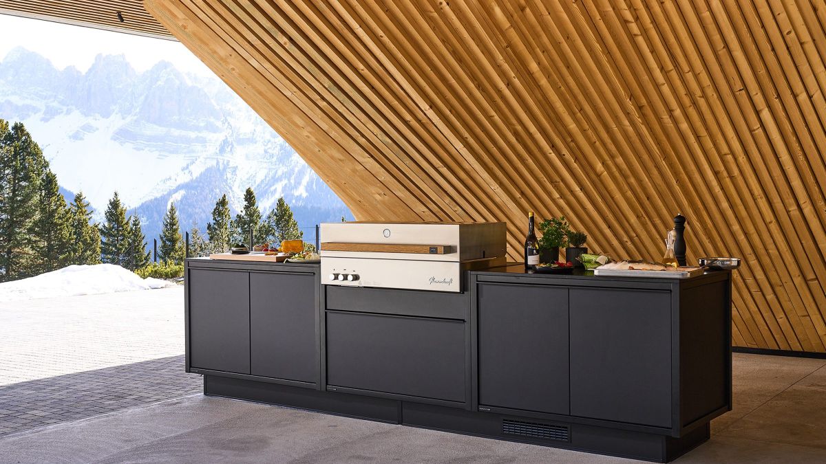 Aussen-Küche Burnout